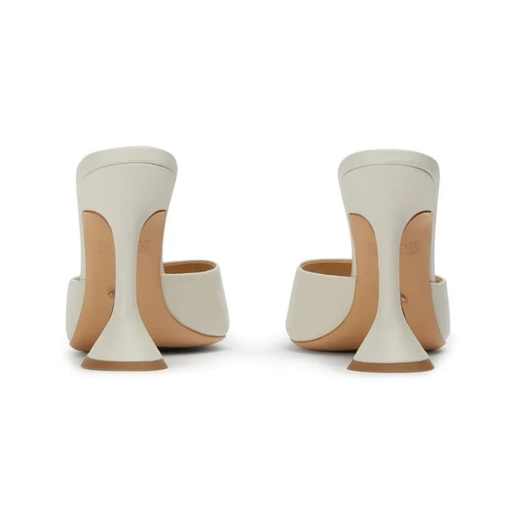 Tony Bianco Marcel Mules in Dove Nappa 5.5 With Box Womens High Heels Sandals - Picture 3 of 15